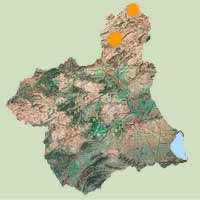 Distribucin de Ranita Meridional en la Regin de Murcia