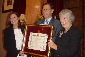 Entrega de la Medalla de Oro a Paco Rabal