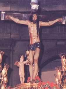 Cristo de la Sangre en el Mi�rcoles Santo