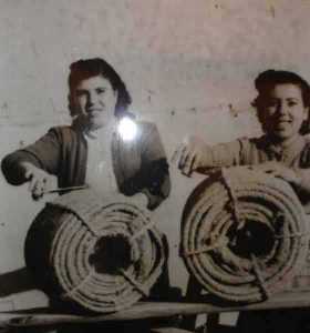 Trabajadoras del esparto 