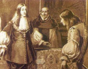 El rey de Espa�a Carlos II