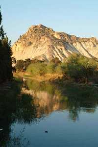 Paisaje del Ro Segura a su paso por Archena