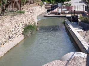 Vista en Detalle de la Acequia 