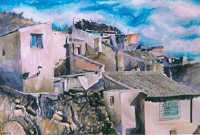 Acuarela de Blanca por Antonio Yelo 