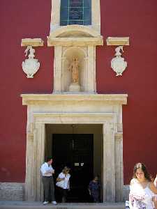 Portada de Iglesia [Convento, Colegio e Iglesia del Carmen en Caravaca de la Cruz]