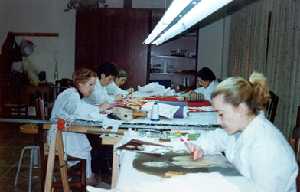 Taller de Bordados del Paso encarnado de Lorca (Semana Santa)