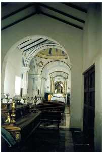 Interior de la Ermita 