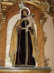 San Jos� y el Ni�o[Iglesia de santo Domingo de Guzm�n de Mula]