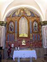 Altar Mayor de la iglesia de San Juan Bautista de Campos del Ro 