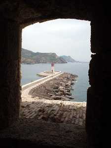 Vista del Faro desde la Caonera 