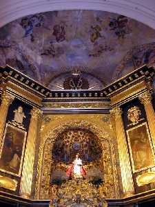 Detalle del Altar Mayor de la Capilla 