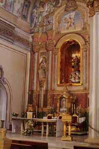 Interior de la Iglesia de la Asuncin