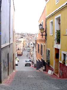 Calle colorida