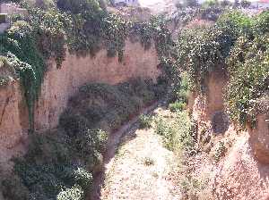 Barranco de Librilla desde el Puente