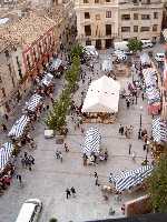 mercadillo_las_4_plazas. Una vista desde las alturas