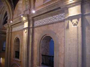 Detalle del Interior de la Iglesia 