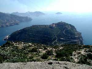 Vista desde Galeras [Fuerte de Galeras] 