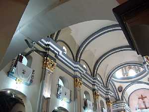 Vista de las bovedas[Iglesia del Carmen Murcia]