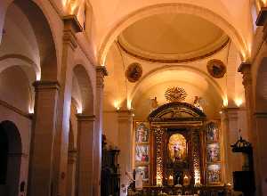 Interior del Templo [Iglesia de la Asuncin de Cieza]