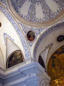 Detalle del Interior de la Capilla