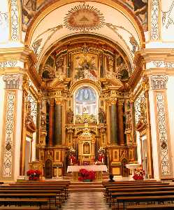 Retablo del Altar Mayor [Iglesia de la Pursima Concepcin de Fortuna]