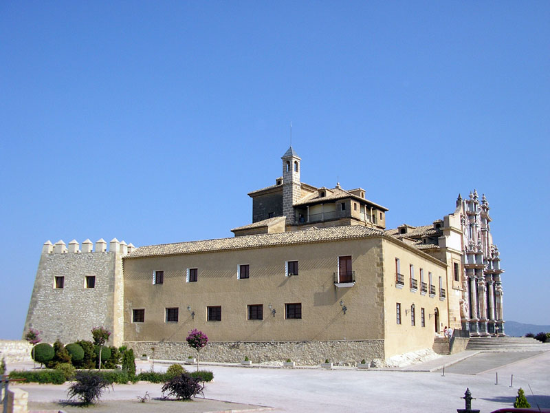 Vista del Santuario [Santuario de la Vera Cruz de Caravaca]