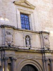 Detalle de la Portada de Acceso [Iglesia del Convento de San Francisco de Lorca]