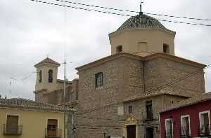 Vista de la Parte Trasera de la Fachada[Iglesia de Santiago Apostol Pliego]