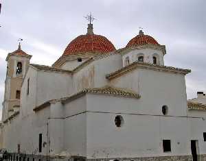 Vista de la Parte Posterior del Templo