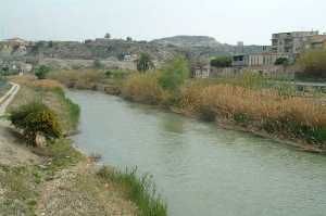 El ro Segura, a su paso por el pueblo de Abarn