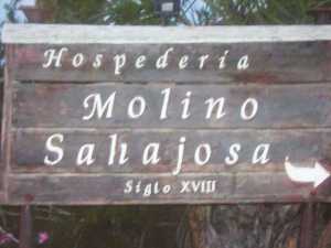 Cartel Molino Sahajosa 