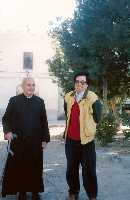 Don Jos� y un turista japon�s que le visit� 