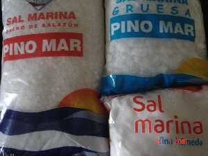 Sal marina de San Pedro del Pinatar a la carta (fina, gruesa, hmeda) 