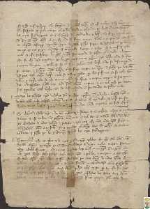 Cap�tulos de gobernaci�n para pobladores de tierras pertenecientes a la Orden de Santiago. Incompleto [Proyecto Carmes�]