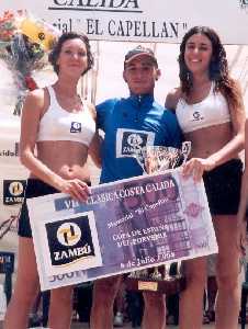 Claudio Casas en el podium de la VII Cl�sica Costa C�lida en 2004