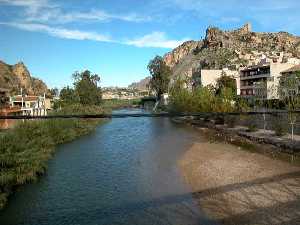 El ro Segura a su paso por Blanca