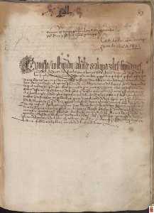 Carta misiva del rey Fernando el Cat�lico... 