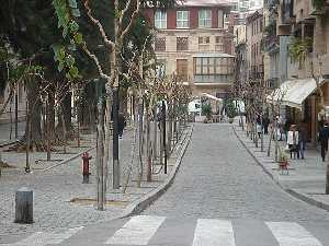 Lateral del teatro Romea