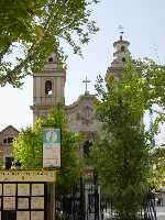 Fachada principal de la Iglesia del Carmen