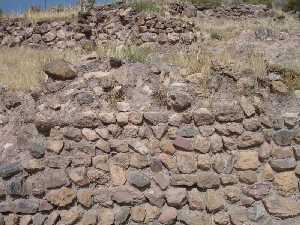 Detalle de una vivienda de La Bastida [La Bastida de Totana]