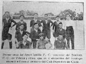 Once titular del Sport. A�o 1924