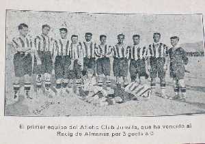 Primer equipo del Athl�tic Club Jumilla