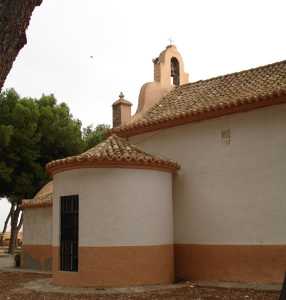 Parte posterior de la ermita