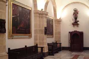 Interior del Santuario de la Vera Cruz