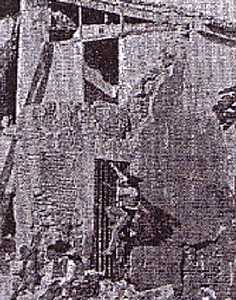 Vivienda destrozada en Rinc�n de Seca