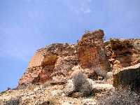 Detalle del Castillo de La Puebla