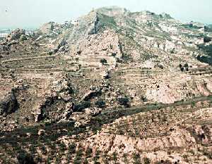 Vista del emplazamiento del Cigarralejo