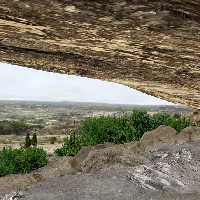 Interior de la Cueva Negra