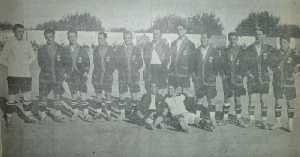 Alineaci�n del Cartagena en el a�o 1925