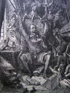 Litograf�a de Dor� (Ed.El Qijote de 1850)[Diego Clemenc�n]